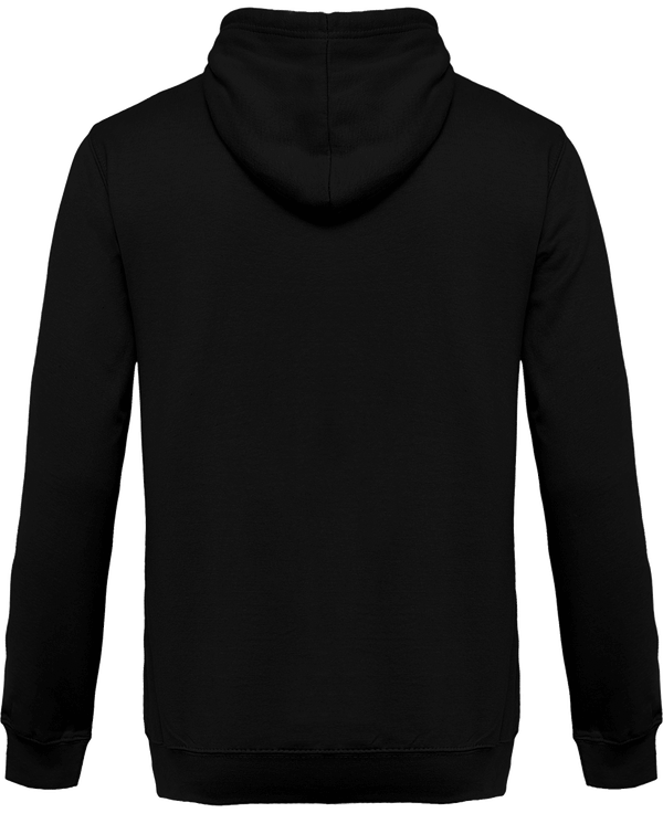 Sweat shirt a capuche homme dos Black