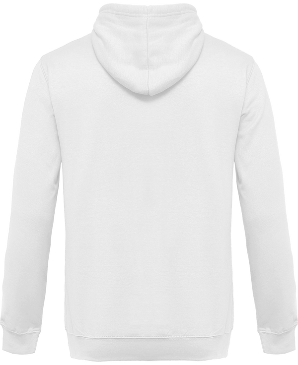 Sweat shirt a capuche homme dos White