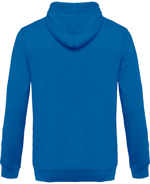 Sweat shirt a capuche homme dos Light Royal Blue