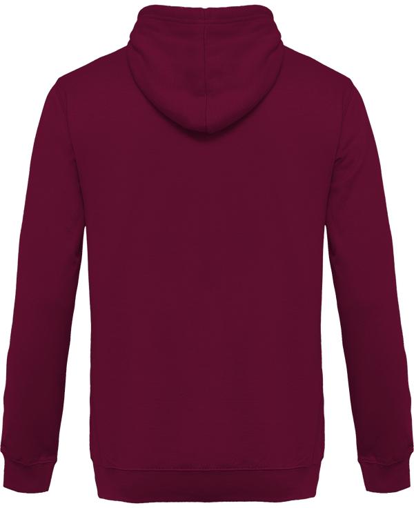 Sweat shirt a capuche homme dos Wine