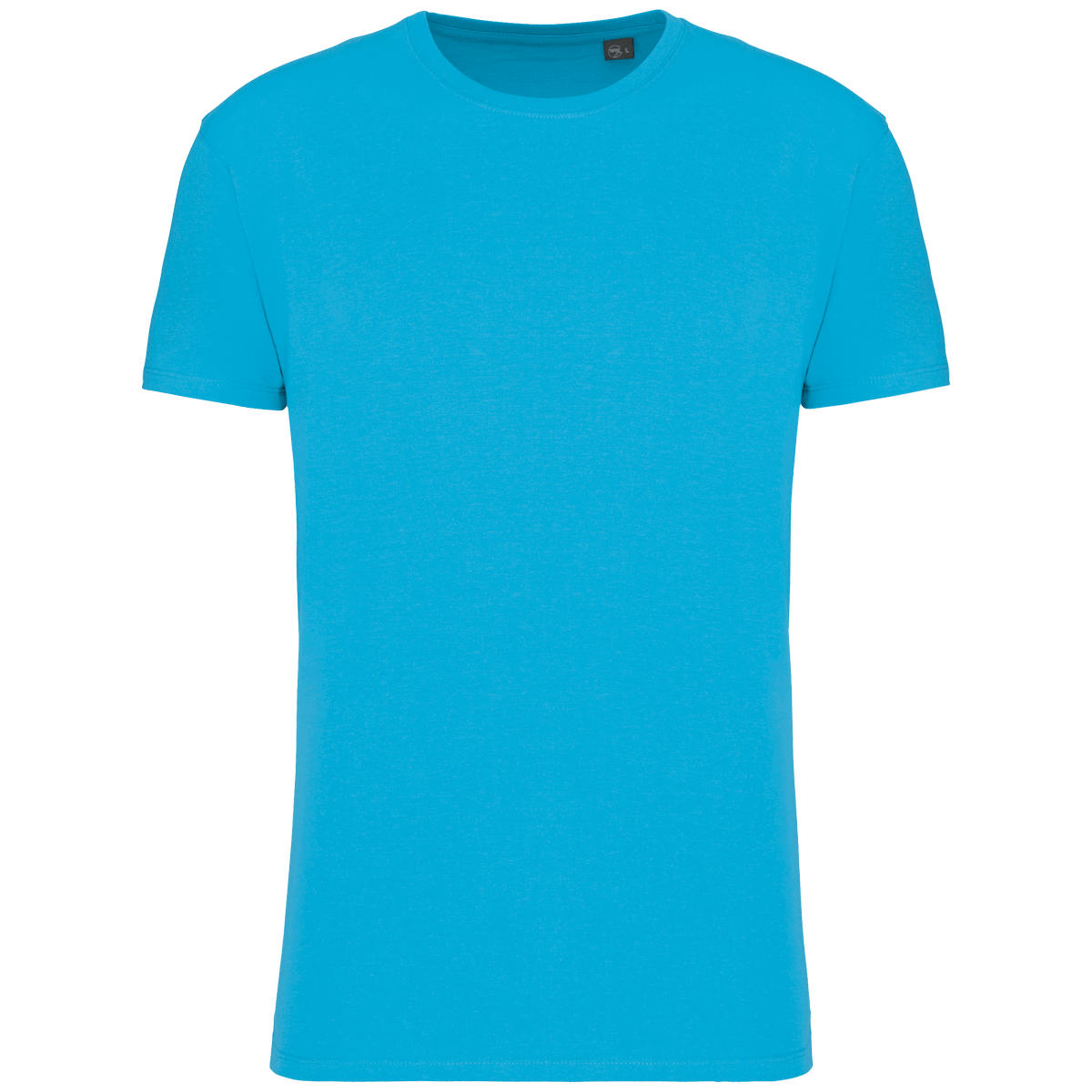 T-Shirt Bio Unisexe 190 Gr Personnalisé | 100% Coton Bio | T-Shirt Sans Étiquette De Marque Sea Turquoise
