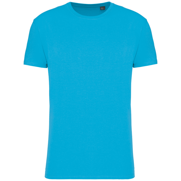 T-Shirt Bio Unisexe 190 Gr Personnalisé | 100% Coton Bio | T-Shirt Sans Étiquette De Marque Sea Turquoise