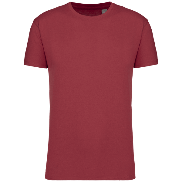 T-Shirt Bio Unisexe 190 Gr Personnalisé | 100% Coton Bio | T-Shirt Sans Étiquette De Marque Terracotta Red