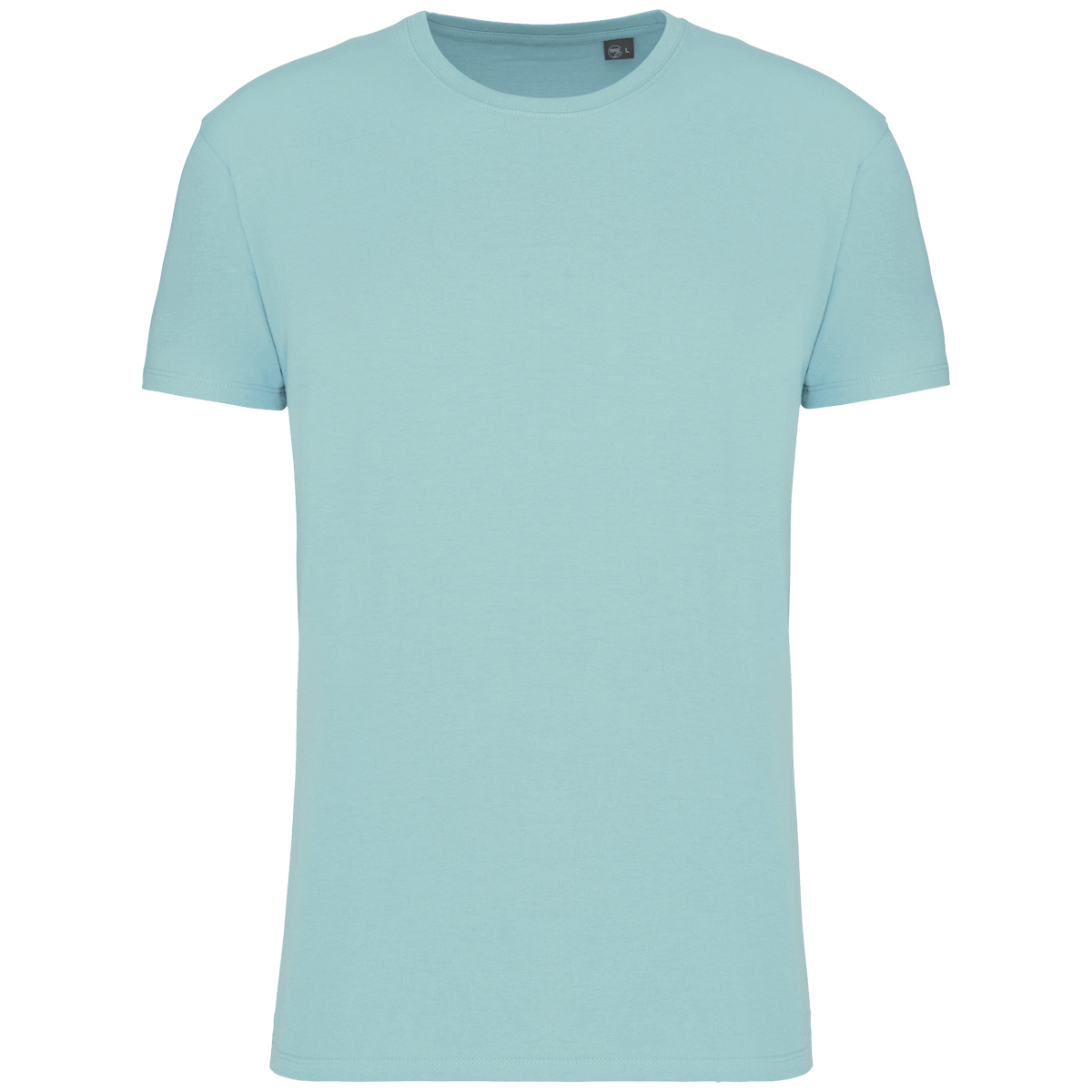 T-Shirt Bio Unisexe 190 Gr Personnalisé | 100% Coton Bio | T-Shirt Sans Étiquette De Marque Ice Mint