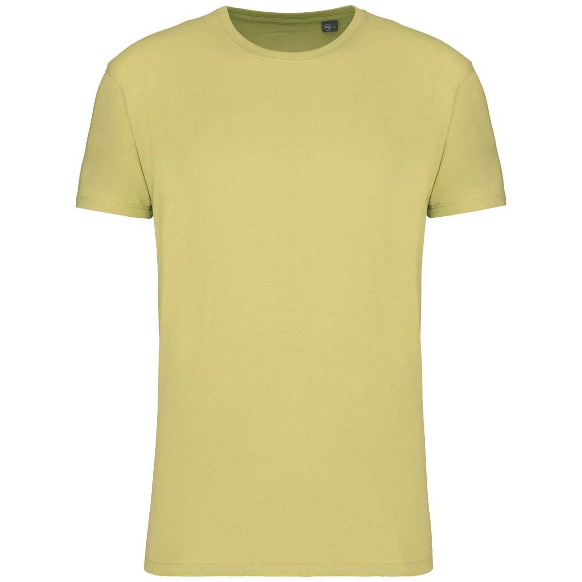 T-Shirt Bio Unisexe 190 Gr Personnalisé | 100% Coton Bio | T-Shirt Sans Étiquette De Marque Lemon Yellow