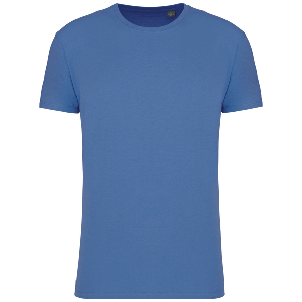 T-Shirt Bio Unisexe 190 Gr Personnalisé | 100% Coton Bio | T-Shirt Sans Étiquette De Marque Light Royal Blue