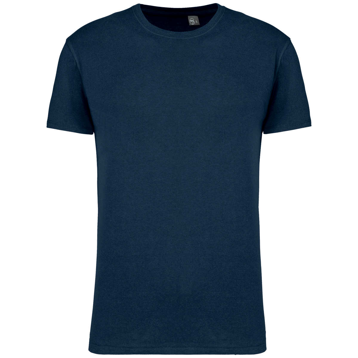 T-Shirt Bio Unisexe 190 Gr Personnalisé | 100% Coton Bio | T-Shirt Sans Étiquette De Marque Navy