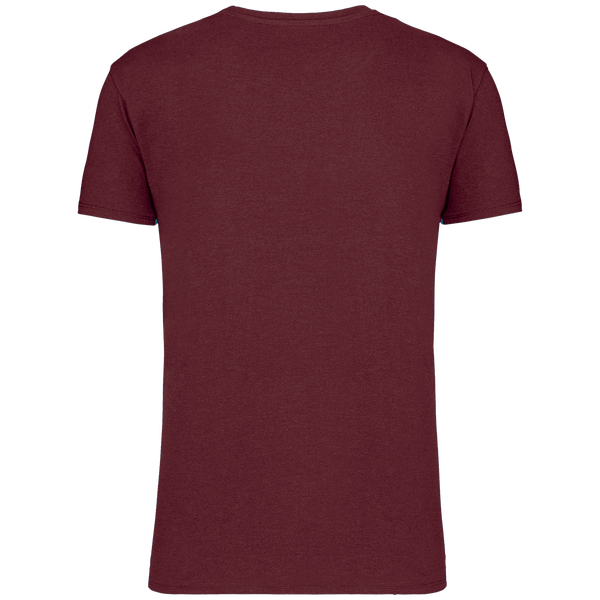 Tee shirt bio 190gr unisexe dos Wine Heather