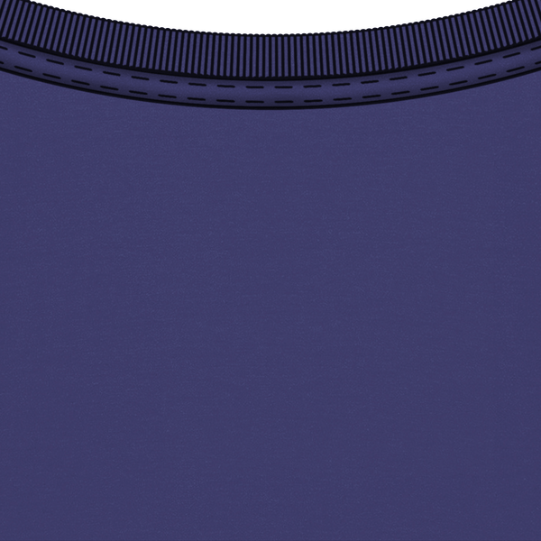 Tee shirt bio 190gr unisexe col Deep Purple