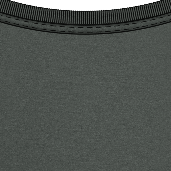 Tee shirt bio 190gr unisexe col Green Marble Heather