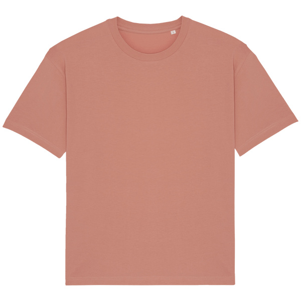 T shirt ample unisexe face Rose Clay