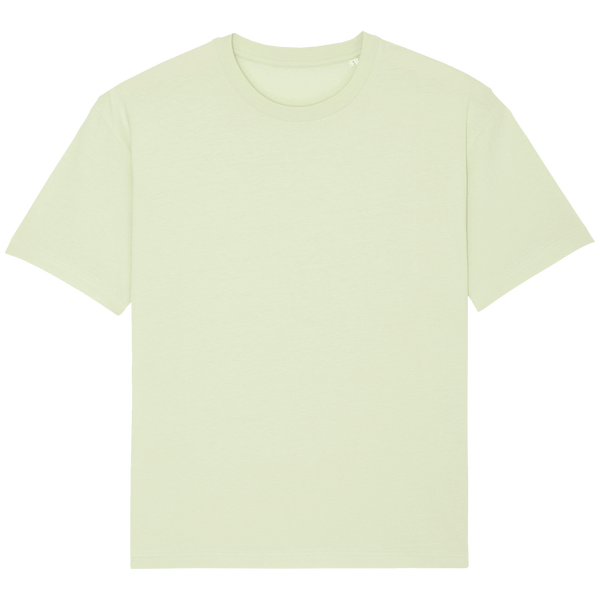 T shirt ample unisexe face Stem Green