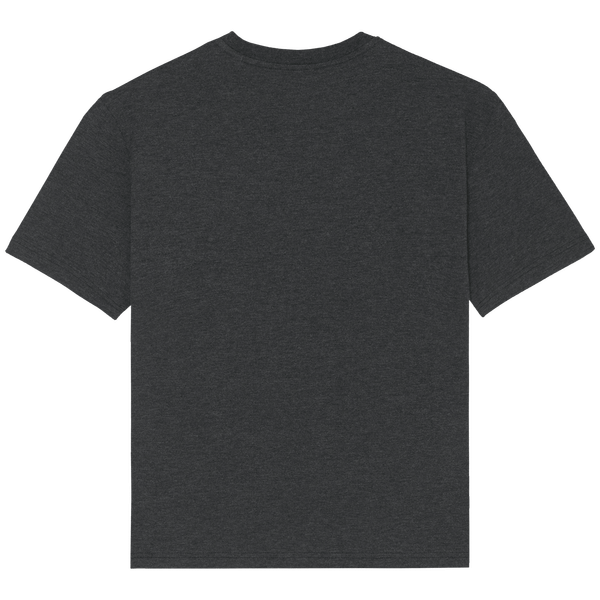 T shirt ample unisexe dos Dark Heather Grey