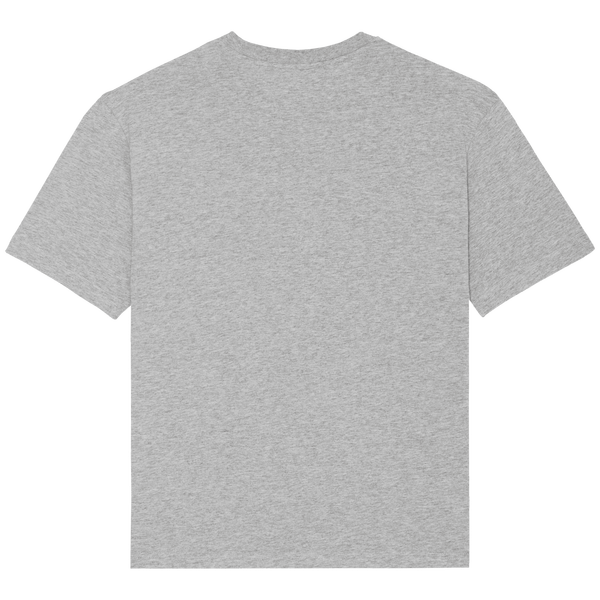 T shirt ample unisexe dos Heather Grey