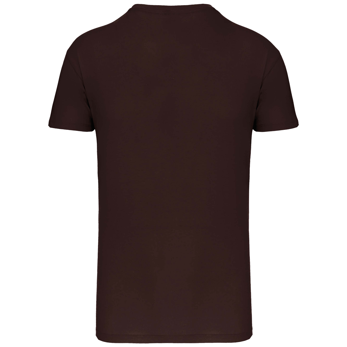 T-Shirt Col Rond Bio 150Gr Personnalise Chocolate