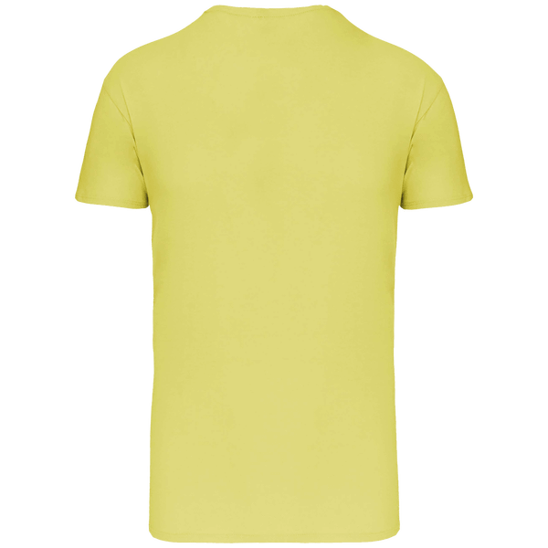 T-Shirt Col Rond Bio 150Gr Personnalise Lemon Yellow