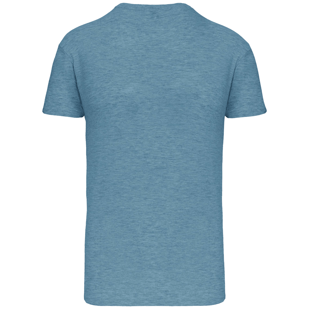 T-Shirt Col Rond Bio 150Gr Personnalise Cloudy blue heather