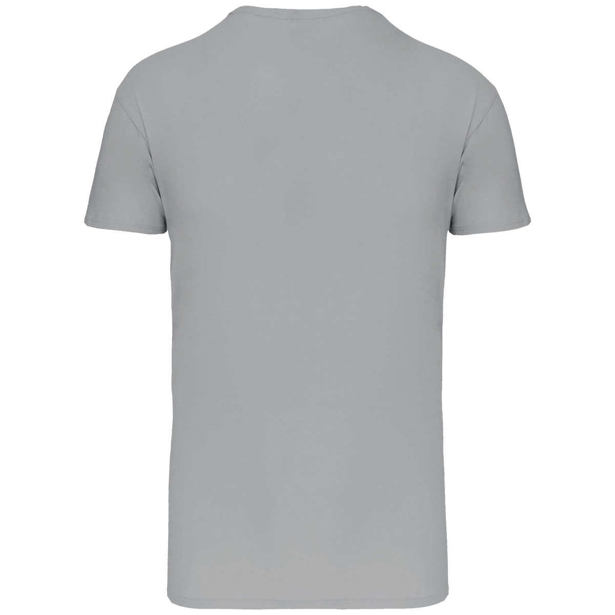 T-Shirt Col Rond Bio 150Gr Personnalise Snow Grey