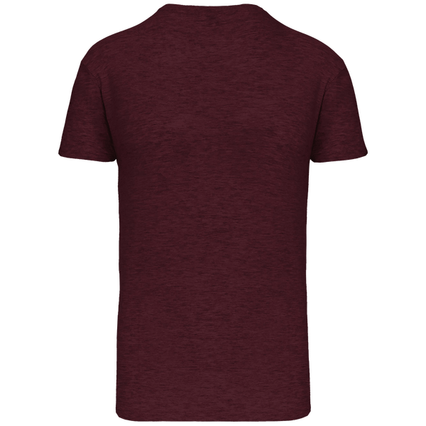 T-Shirt Col Rond Bio 150Gr Personnalise Wine Heather