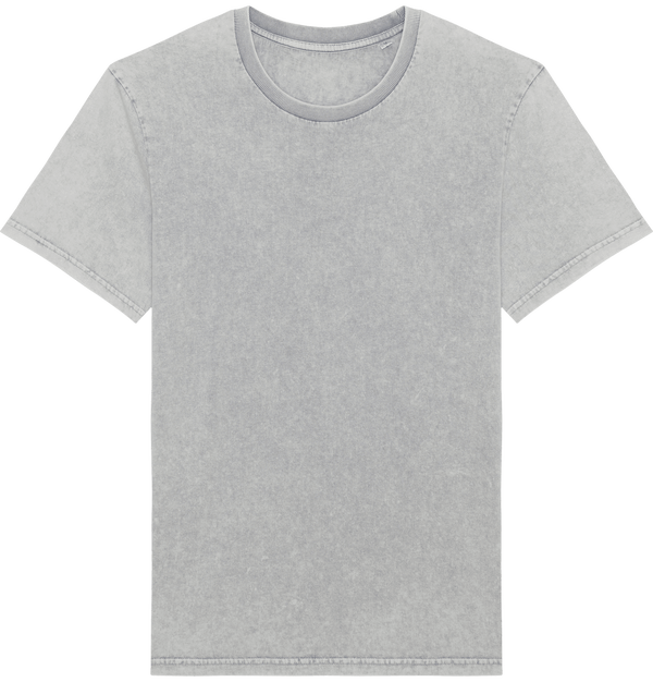 T shirt teinte unisexe stanley creator vintage face G. Dyed Aged Light Grey