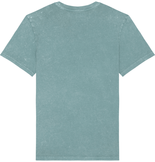 T shirt teinte unisexe stanley creator vintage dos G. Dyed Aged Teal Monstera