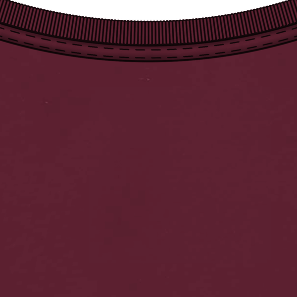 T shirt col rond bio 150 col Wine