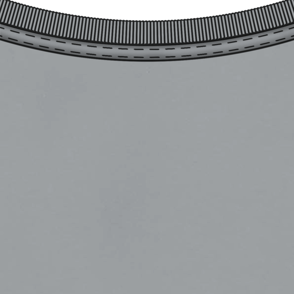 T shirt col rond bio 150 col Snow Grey