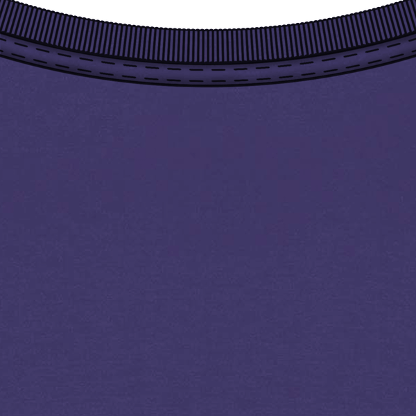 T shirt col rond bio 150 col Deep Purple