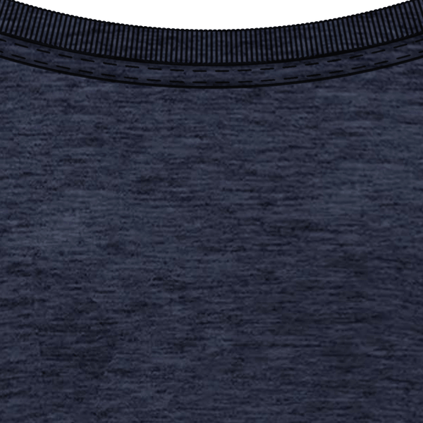 T shirt col rond bio 150 col French Navy Heather