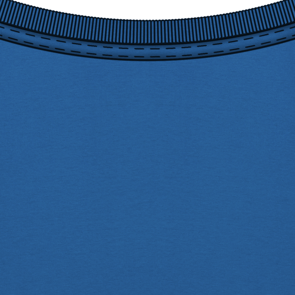 Tee shirt unisexe bio stanley creator col Royal Blue