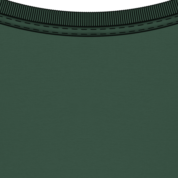 Tee shirt unisexe bio stanley creator col Bottle Green