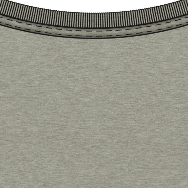 Tee shirt unisexe bio stanley creator col Heather Sand