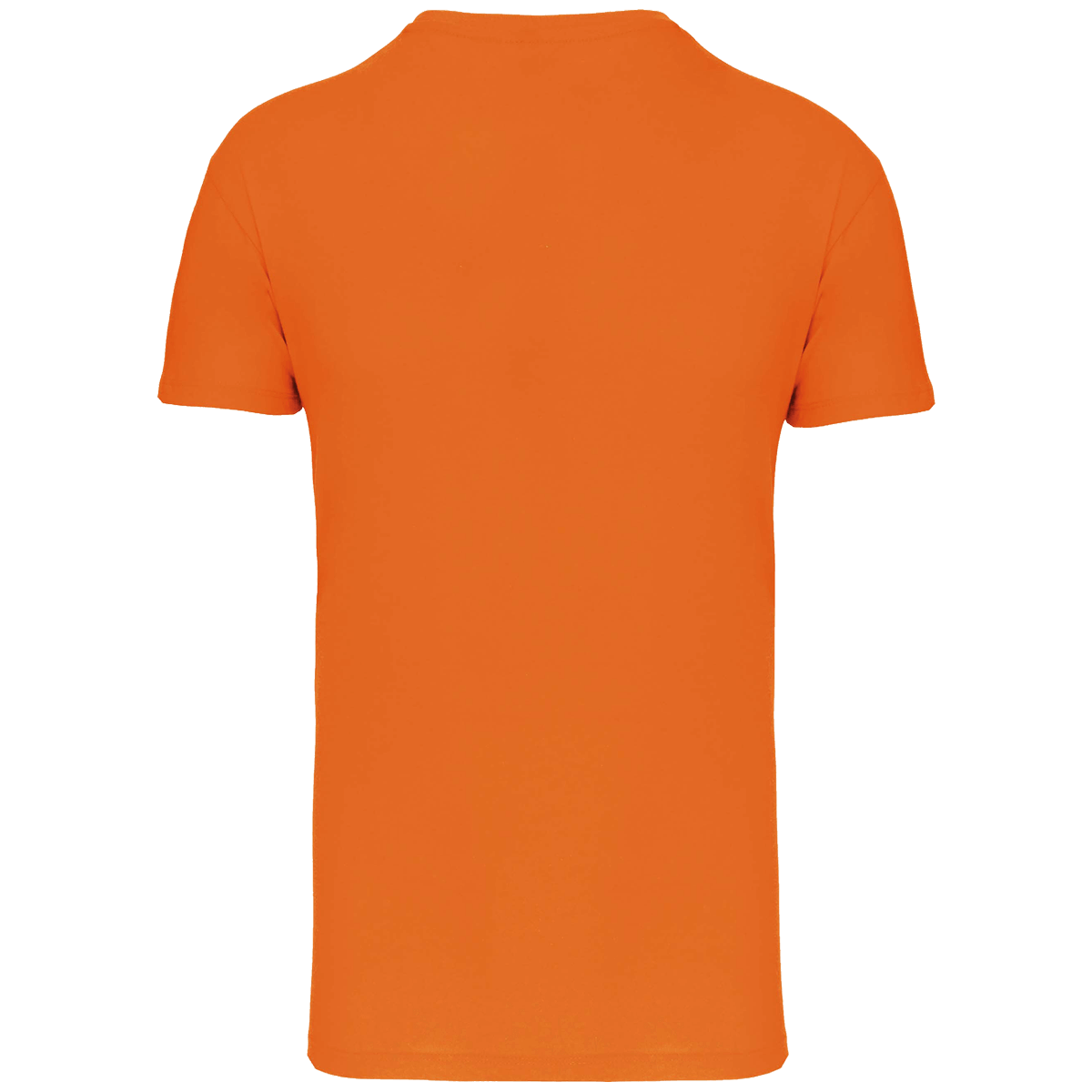 T-Shirt Bio 150Gr Col V Homme | 100% Coton Bio  Orange