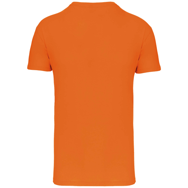 T-Shirt Bio 150Gr Col V Homme | 100% Coton Bio  Orange
