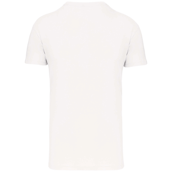 T-Shirt Bio 150Gr Col V Homme | 100% Coton Bio  White