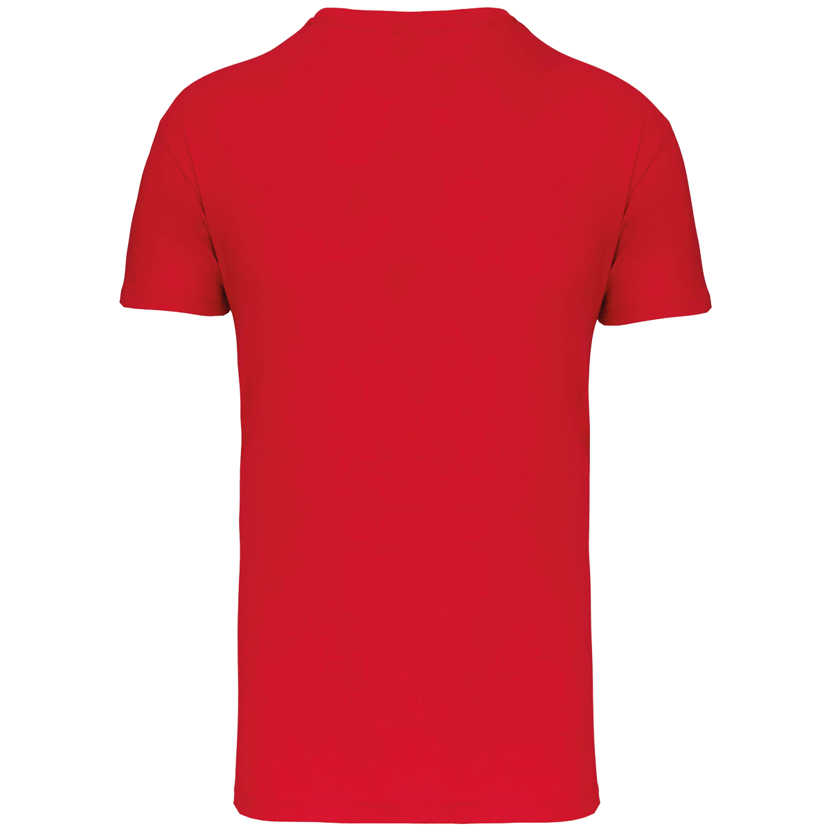 T-Shirt Bio 150Gr Col V Homme | 100% Coton Bio  Red