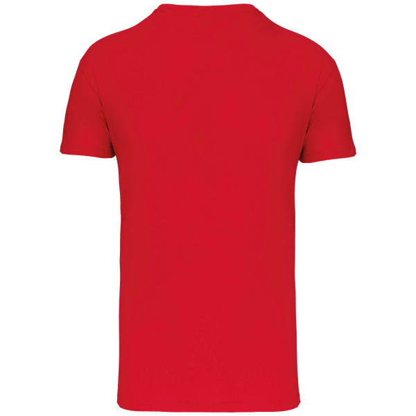 T-Shirt Bio 150Gr Col V Homme | 100% Coton Bio  Red