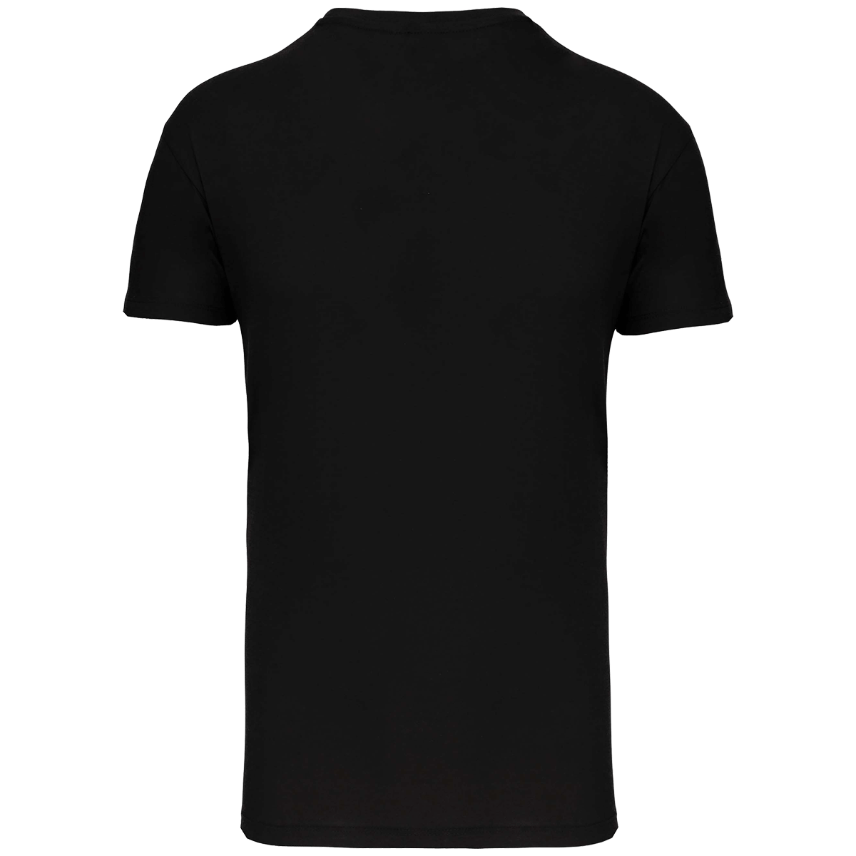 T-Shirt Bio 150Gr Col V Homme | 100% Coton Bio  Black