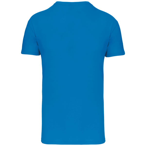 T-Shirt Bio 150Gr Col V Homme | 100% Coton Bio  Tropical Blue