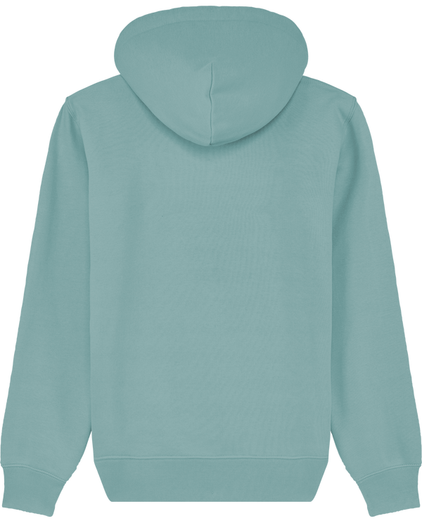 Unisex hoodie sweatshirt 350g m cruiser dos Teal Monstera