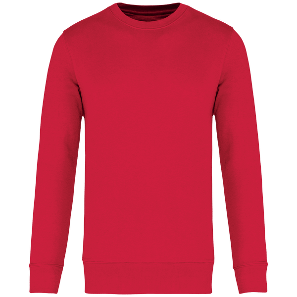 Umweltfreundlicher Rundhals-Sweatshirt | Druck Und Stickerei Red