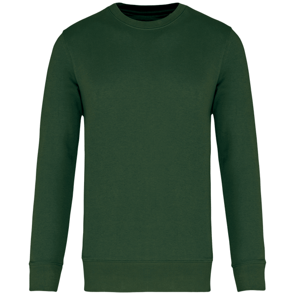 Umweltfreundlicher Rundhals-Sweatshirt | Druck Und Stickerei Forest Green
