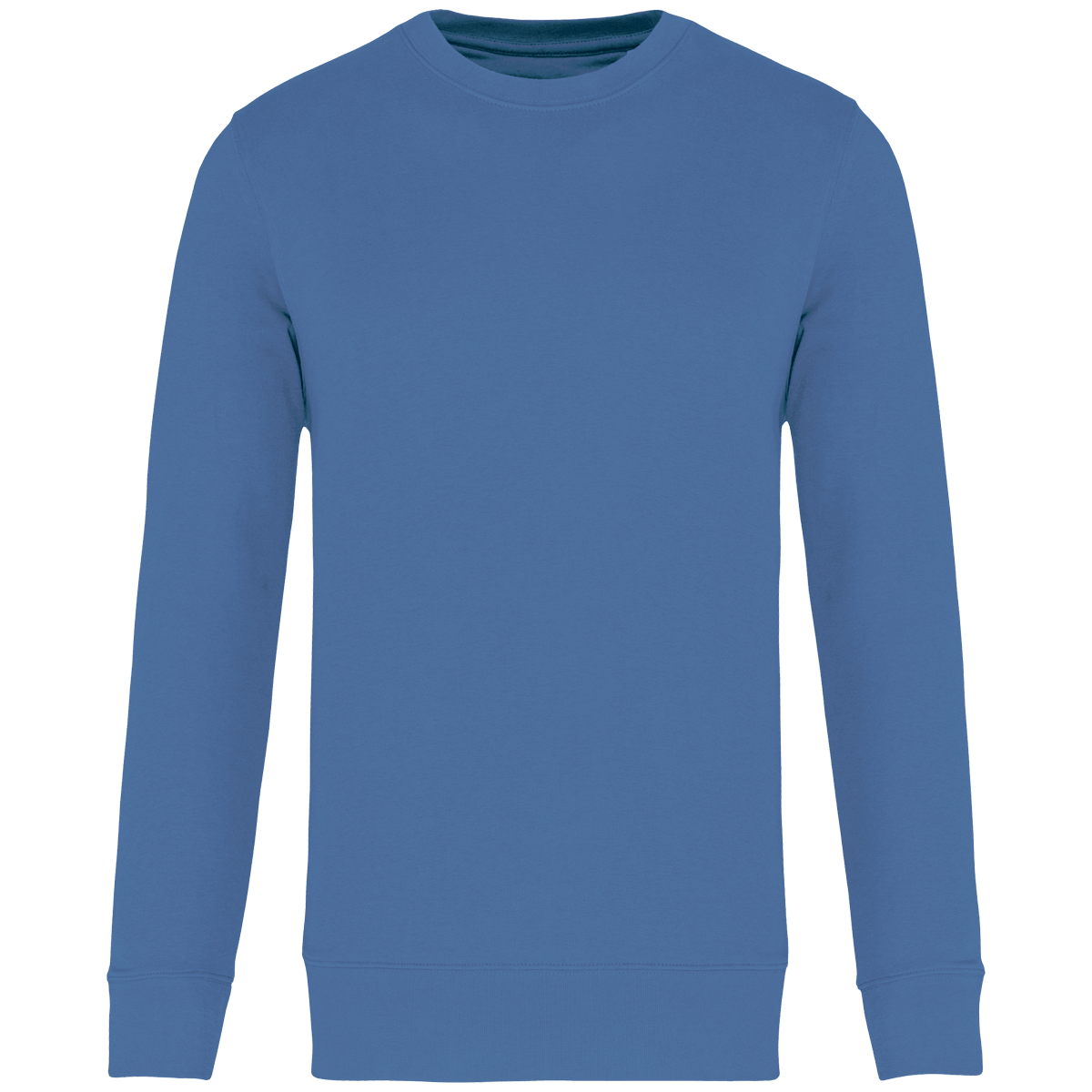 Sweat-Shirt Écoresponsable À Col Rond | Impression Et Broderie Light Royal Blue