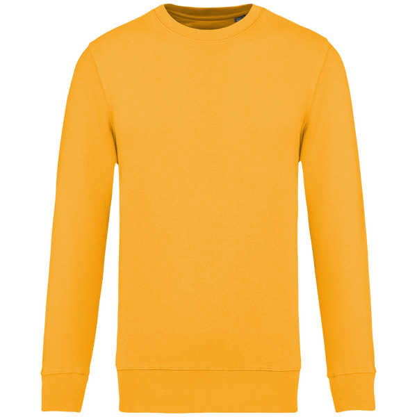 Sweat-Shirt Écoresponsable À Col Rond | Impression Et Broderie Yellow