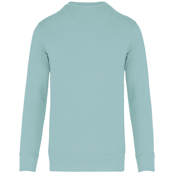 Sweat shirt ecoresponsable a col rond dos Ice Mint