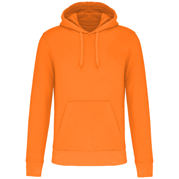 Sweat-Shirt Écoresponsable À Capuche Homme | Broderie Et Impression Light Orange