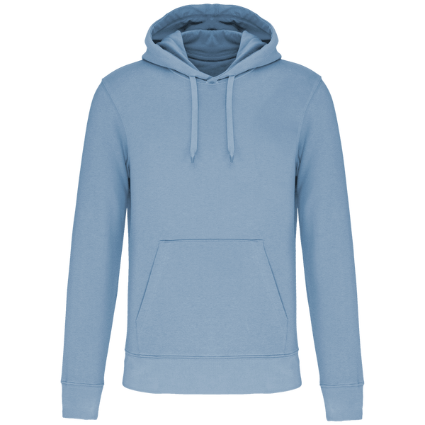 Sweat-Shirt Écoresponsable À Capuche Homme | Broderie Et Impression Sky Blue