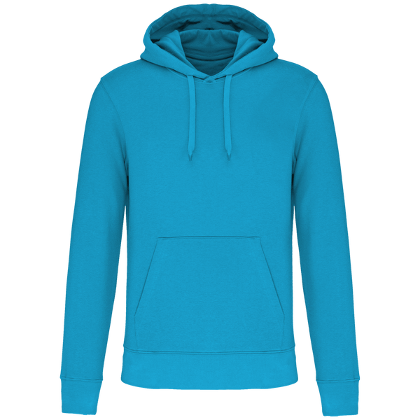 Sweat-Shirt Écoresponsable À Capuche Homme | Broderie Et Impression Sea Turquoise