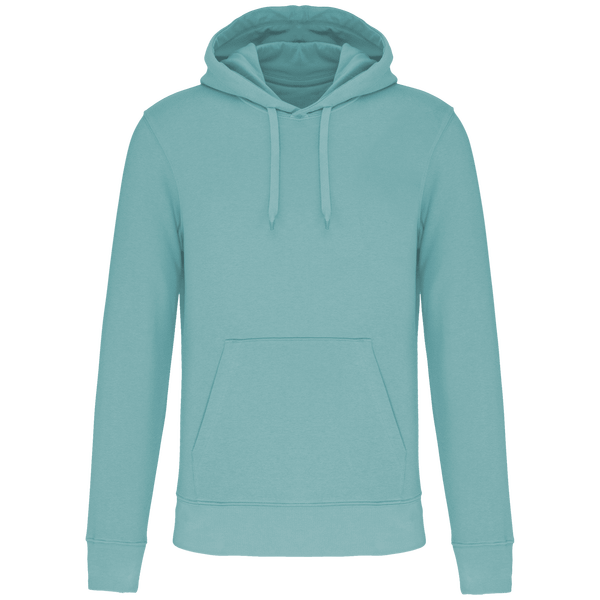 Sweat-Shirt Écoresponsable À Capuche Homme | Broderie Et Impression Ice Mint