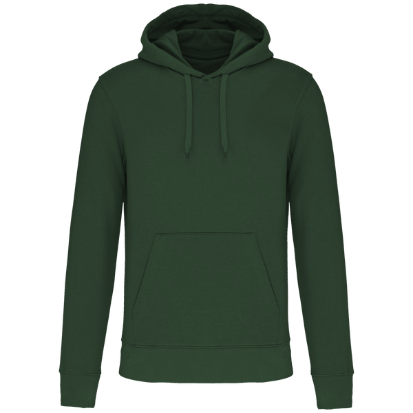 Sweat-Shirt Écoresponsable À Capuche Homme | Broderie Et Impression Forest Green